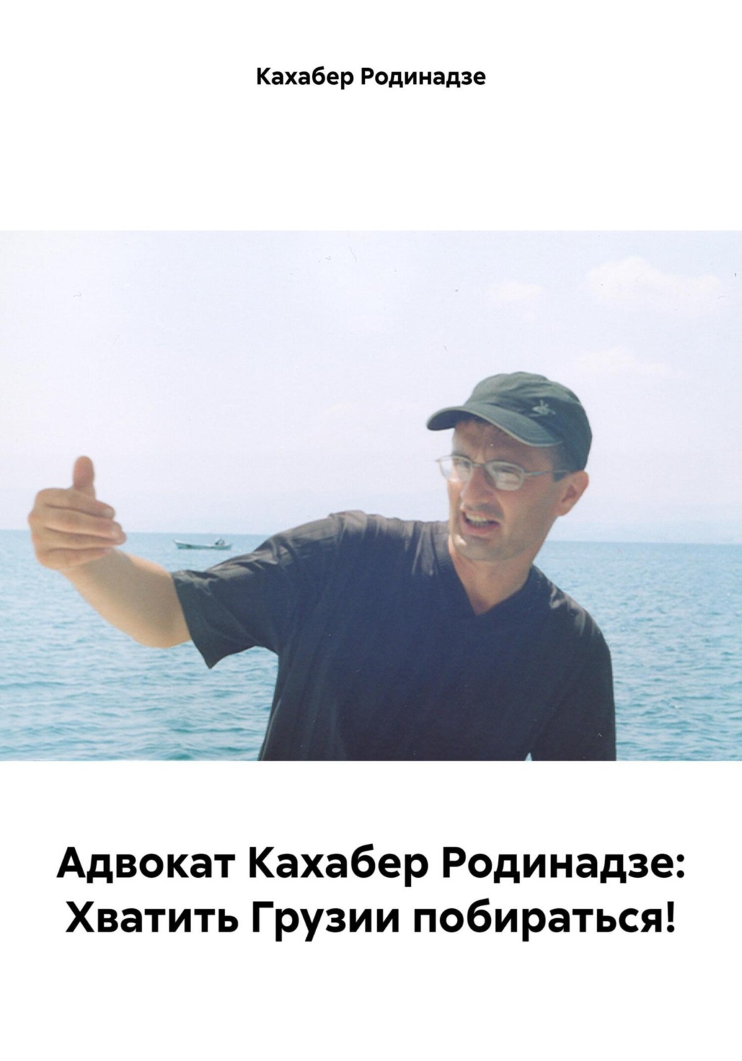 Обложка книги «Адвокат Кахабер Родинадзе: Хватить Грузии побираться!»