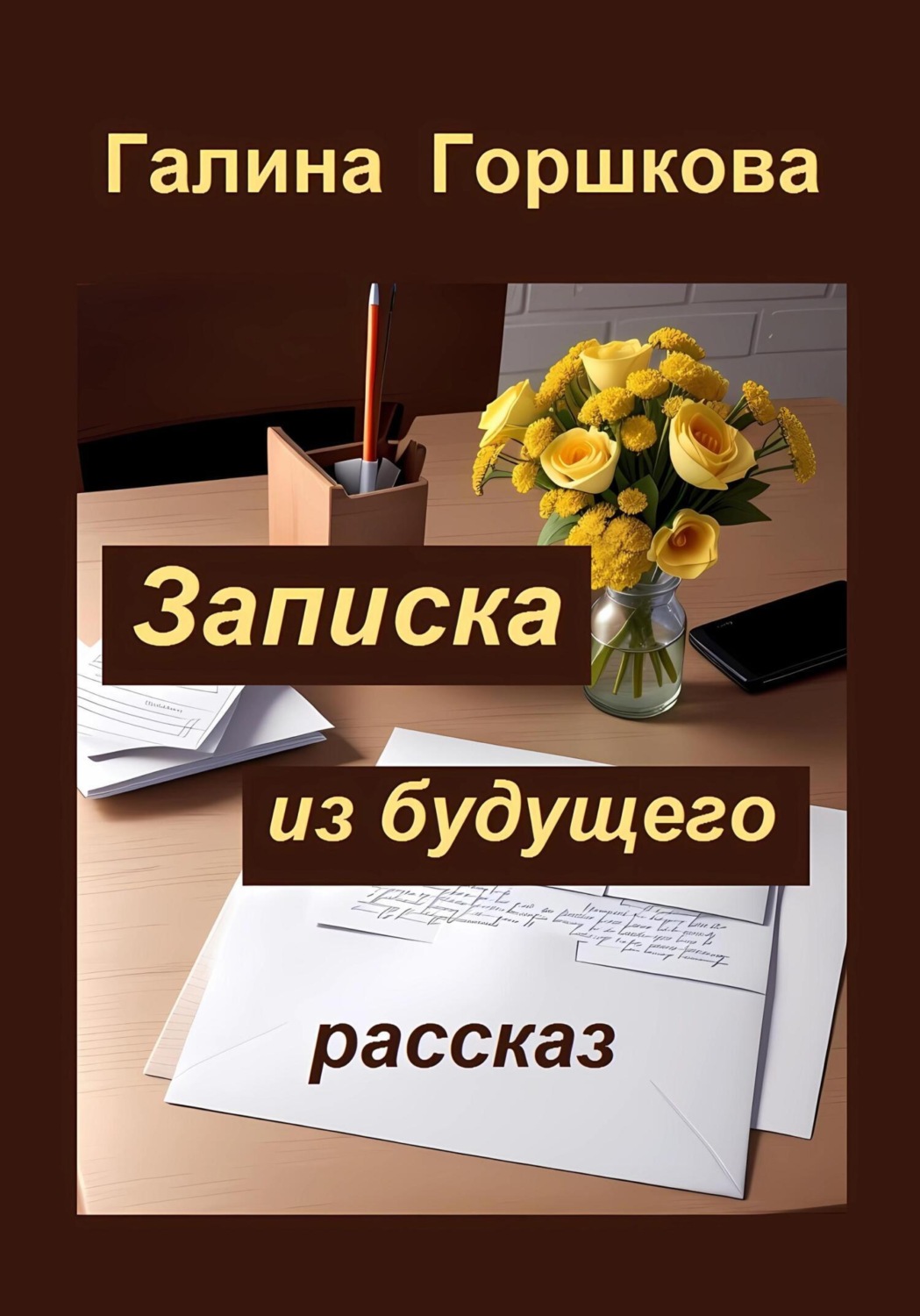 Обложка книги «Записка из будущего»