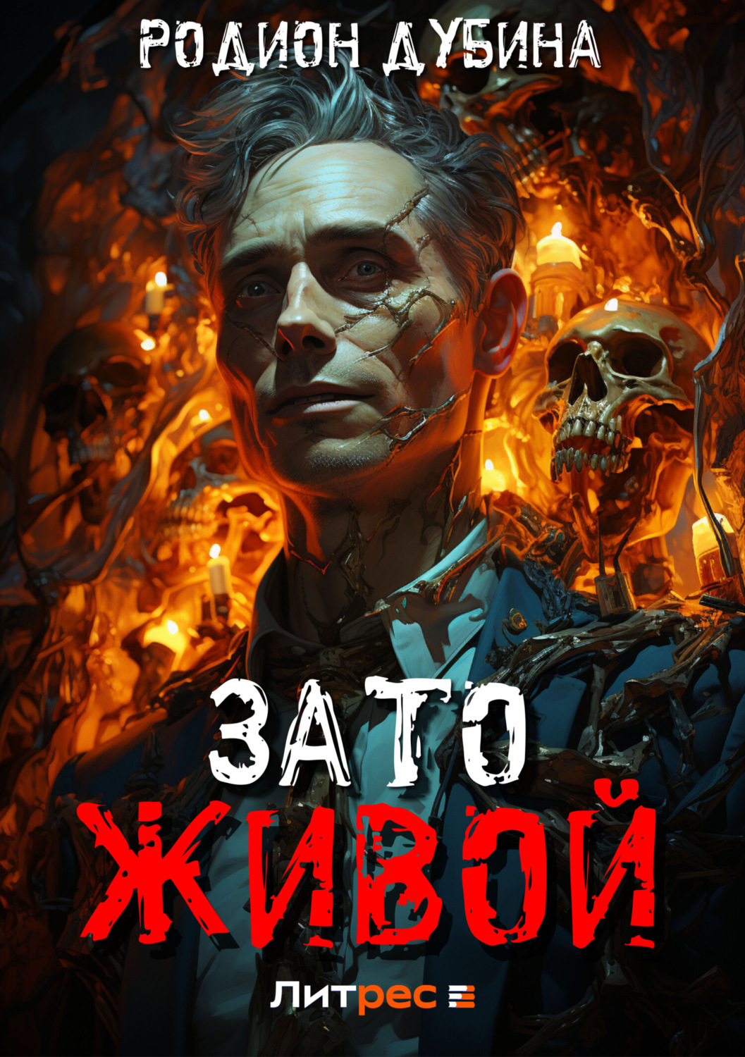 Обложка книги «Зато живой»