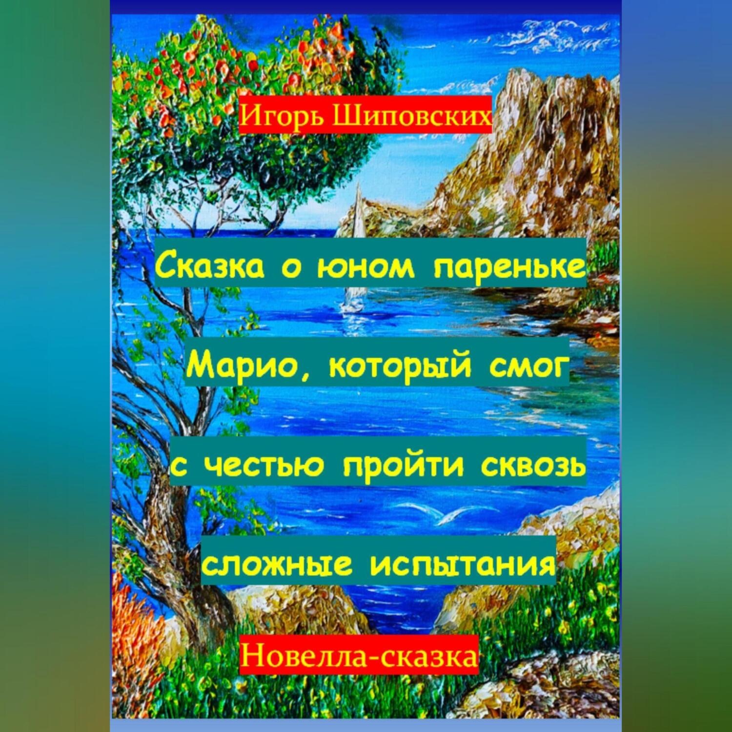 Обложка книги «Сказка о юном пареньке Марио, который смог с честью пройти сквозь сложные испытания»