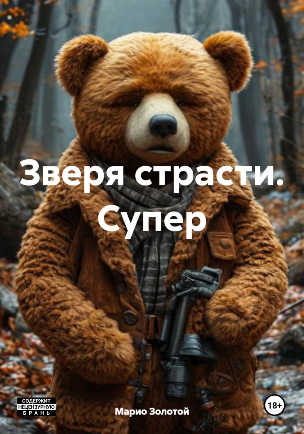 Обложка книги «Зверя страсти. Супер»