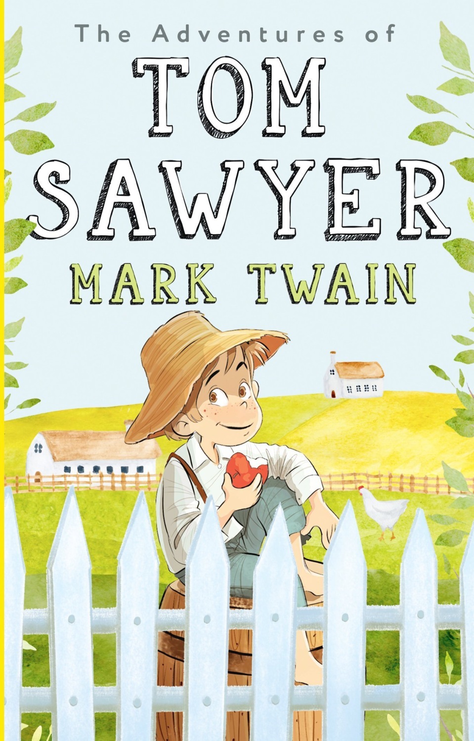 Обложка книги «The Adventures of Tom Sawyer / Приключения Тома Сойера»