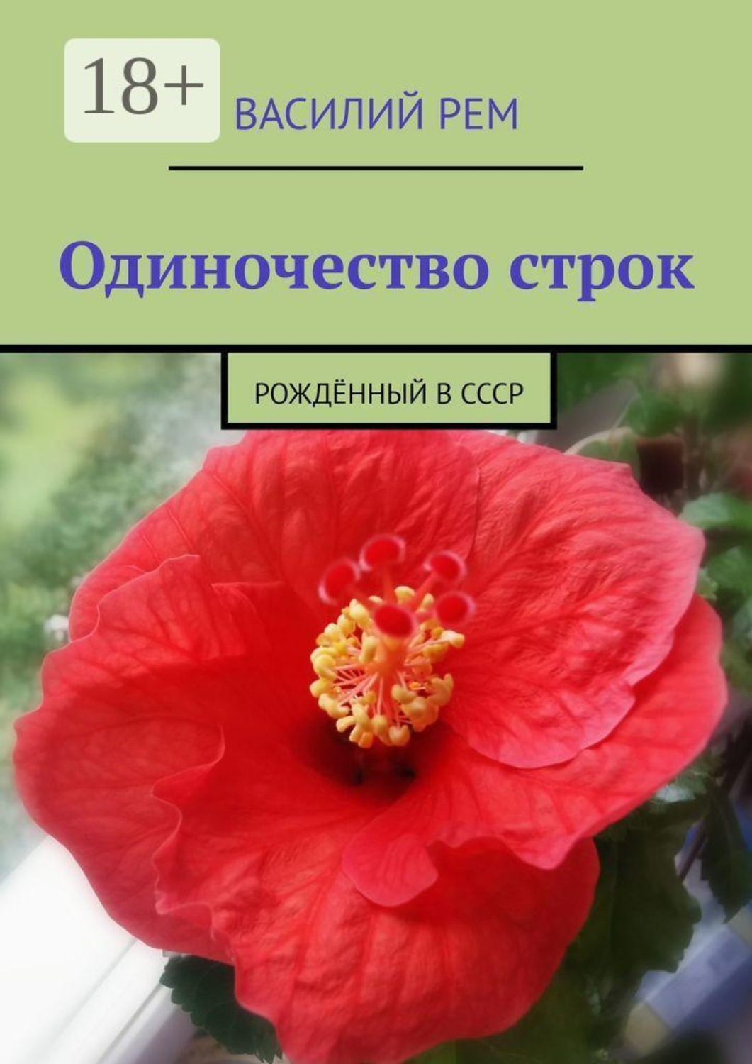 Обложка книги «Одиночество строк. Рождённый в СССР»