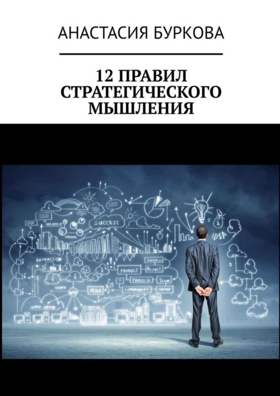 Обложка книги «12 правил стратегического мышления»