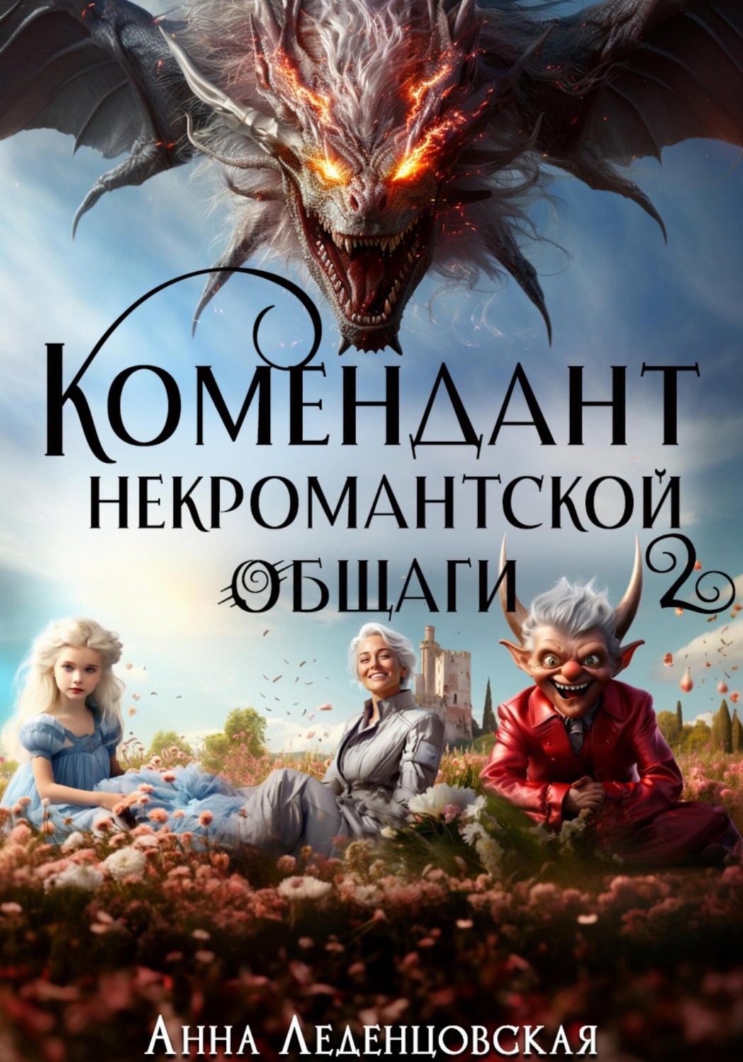 Обложка книги «Комендант некромантской общаги. Книга 2»