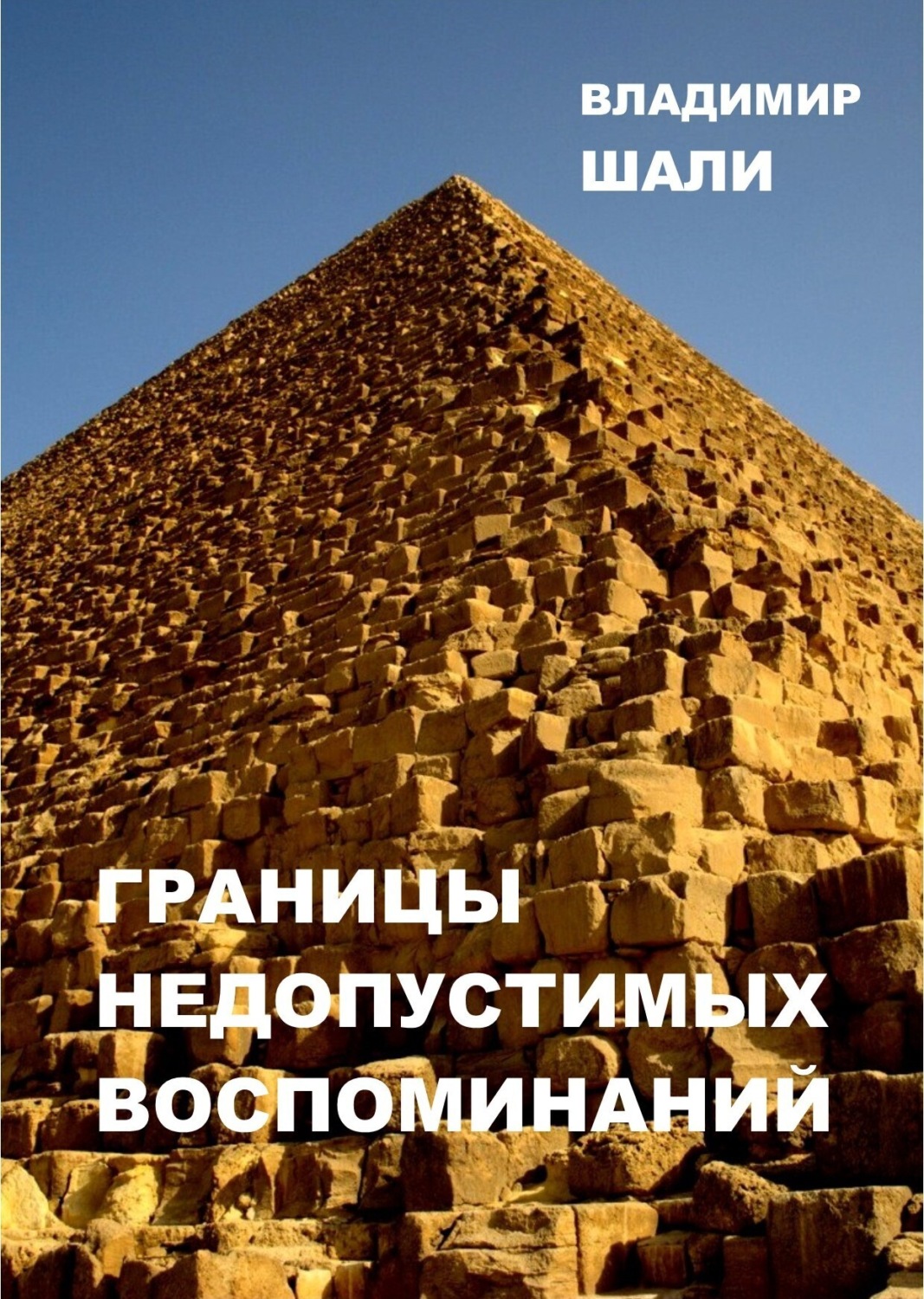 Обложка книги «Границы недопустимых воспоминаний. Философско-мифологическое поэтическое представление в трёх частях»