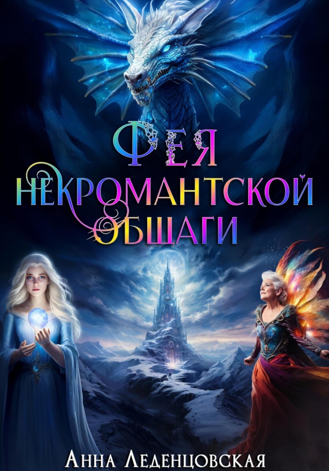 Обложка книги «Фея некромантской общаги. Книга 3»