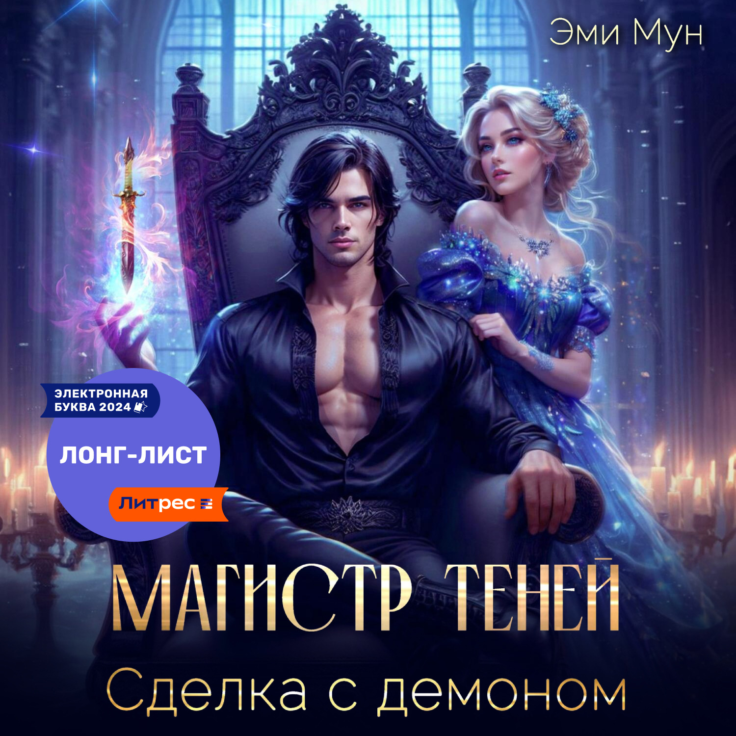 Обложка книги «Магистр теней. Сделка с демоном»