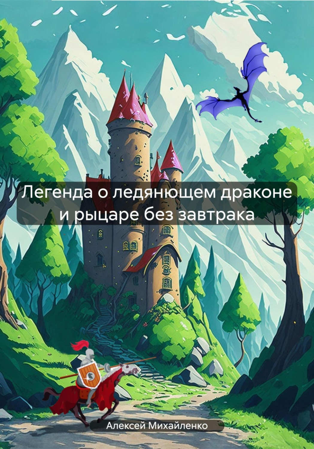 Обложка книги «Легенда о ледянющем драконе и рыцаре без завтрака»