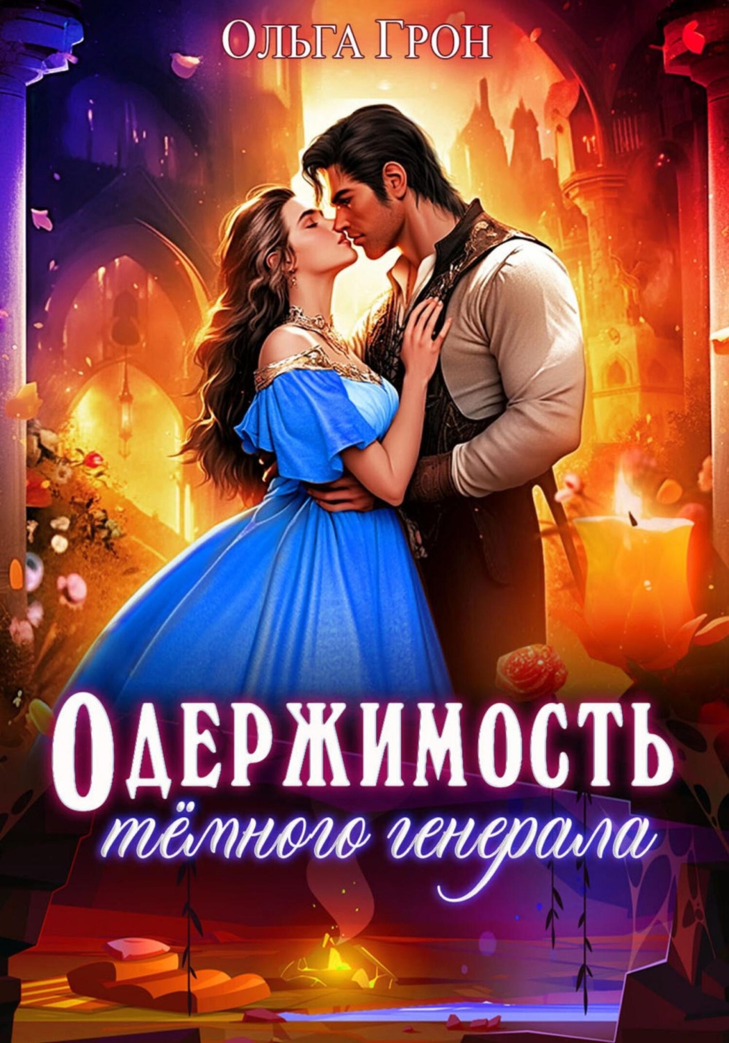 Обложка книги «Одержимость тёмного генерала»