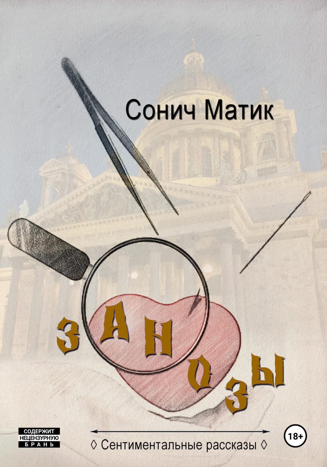 Обложка книги «Занозы»