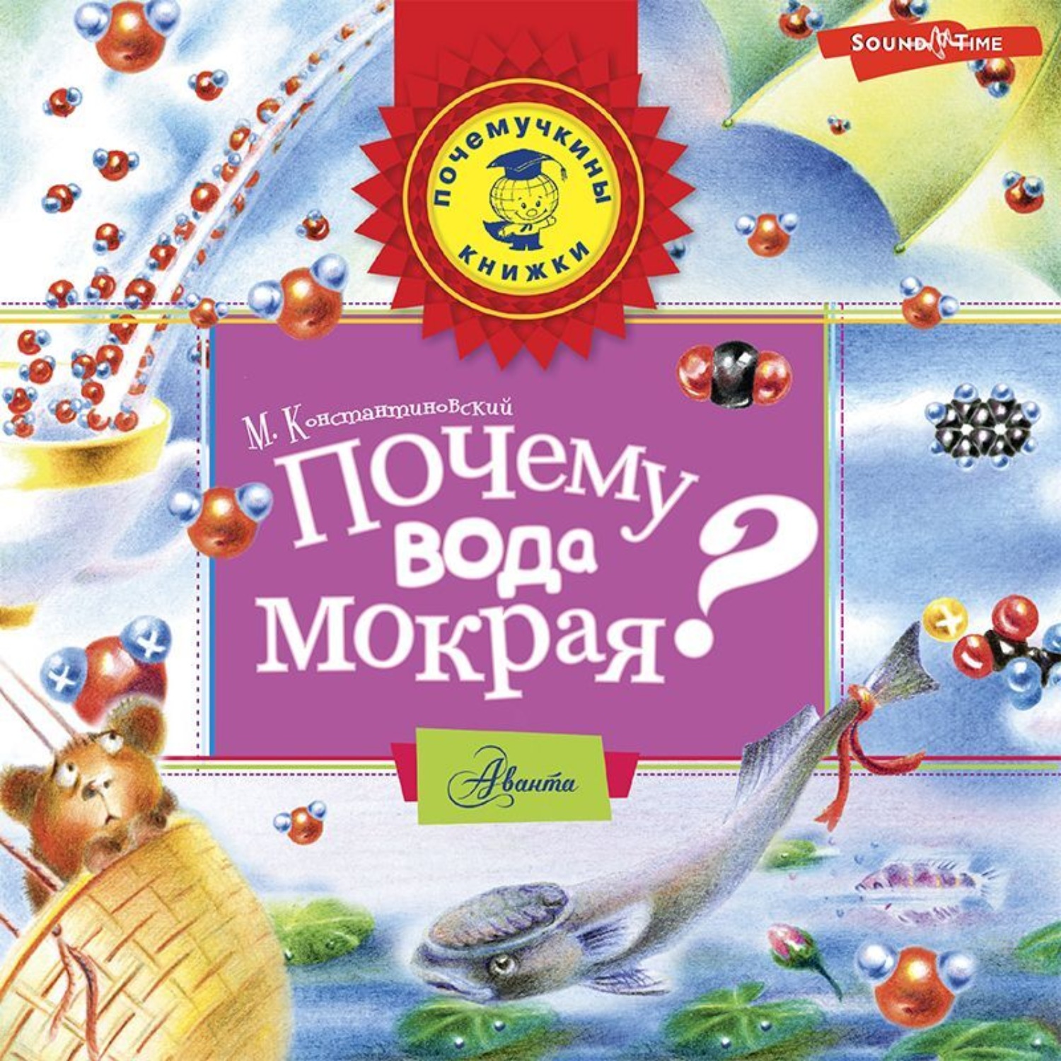Обложка книги «Почему вода мокрая?»