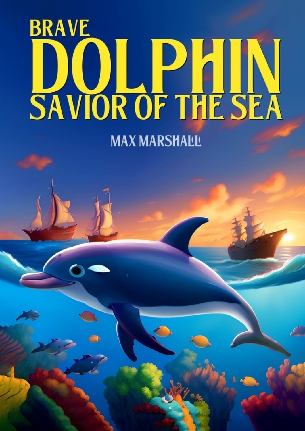Обложка книги «Brave Dolphin – Savior of the Sea»