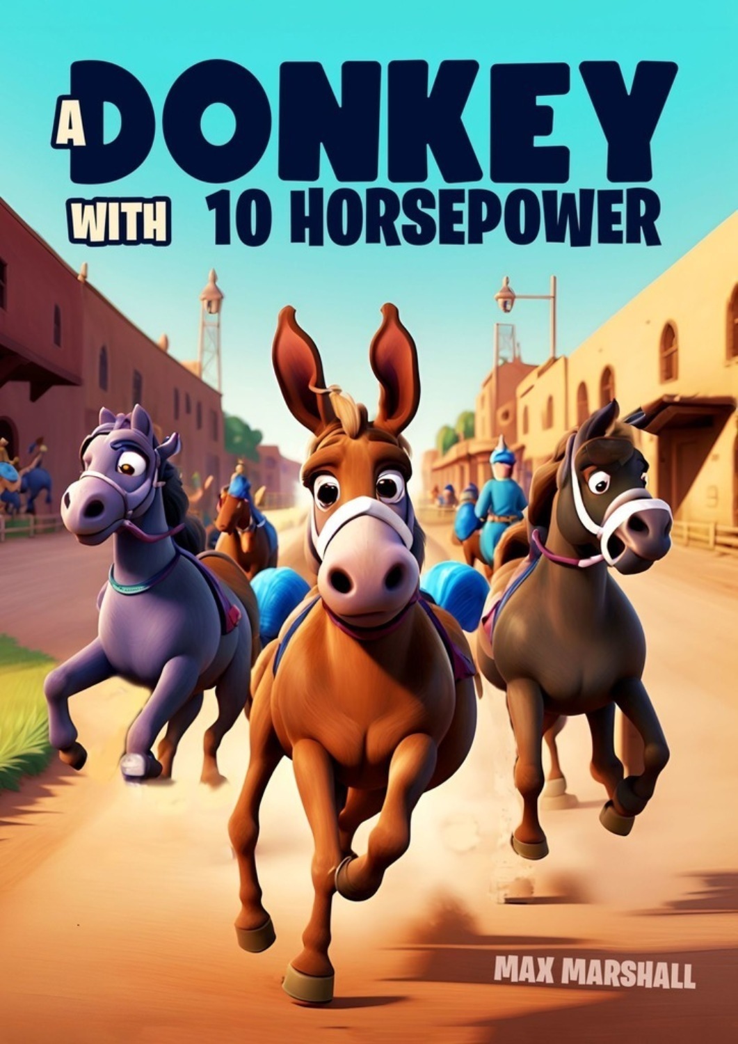 Обложка книги «A Donkey with 10 Horsepower»