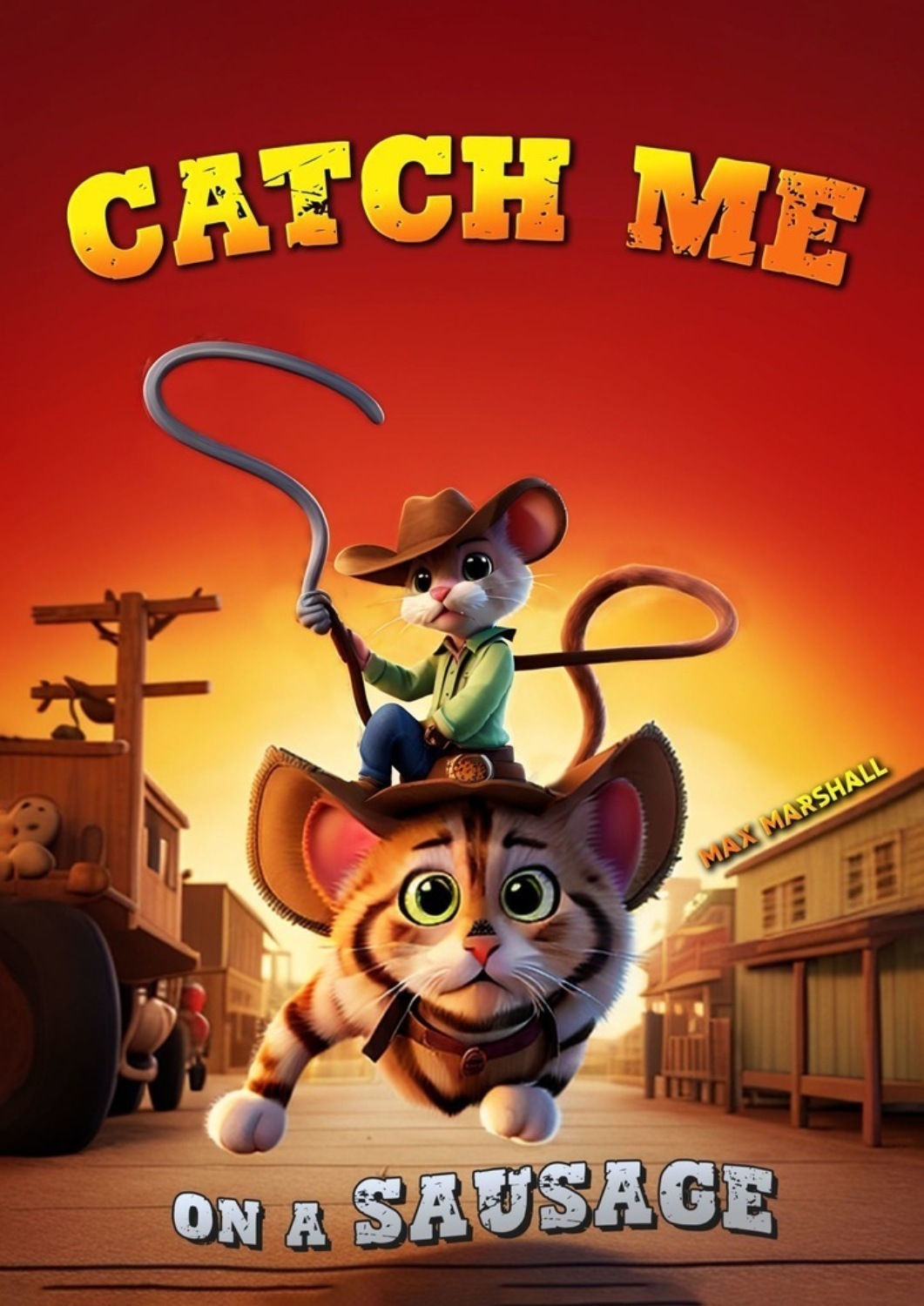 Обложка книги «Catch Me on a Sausage»