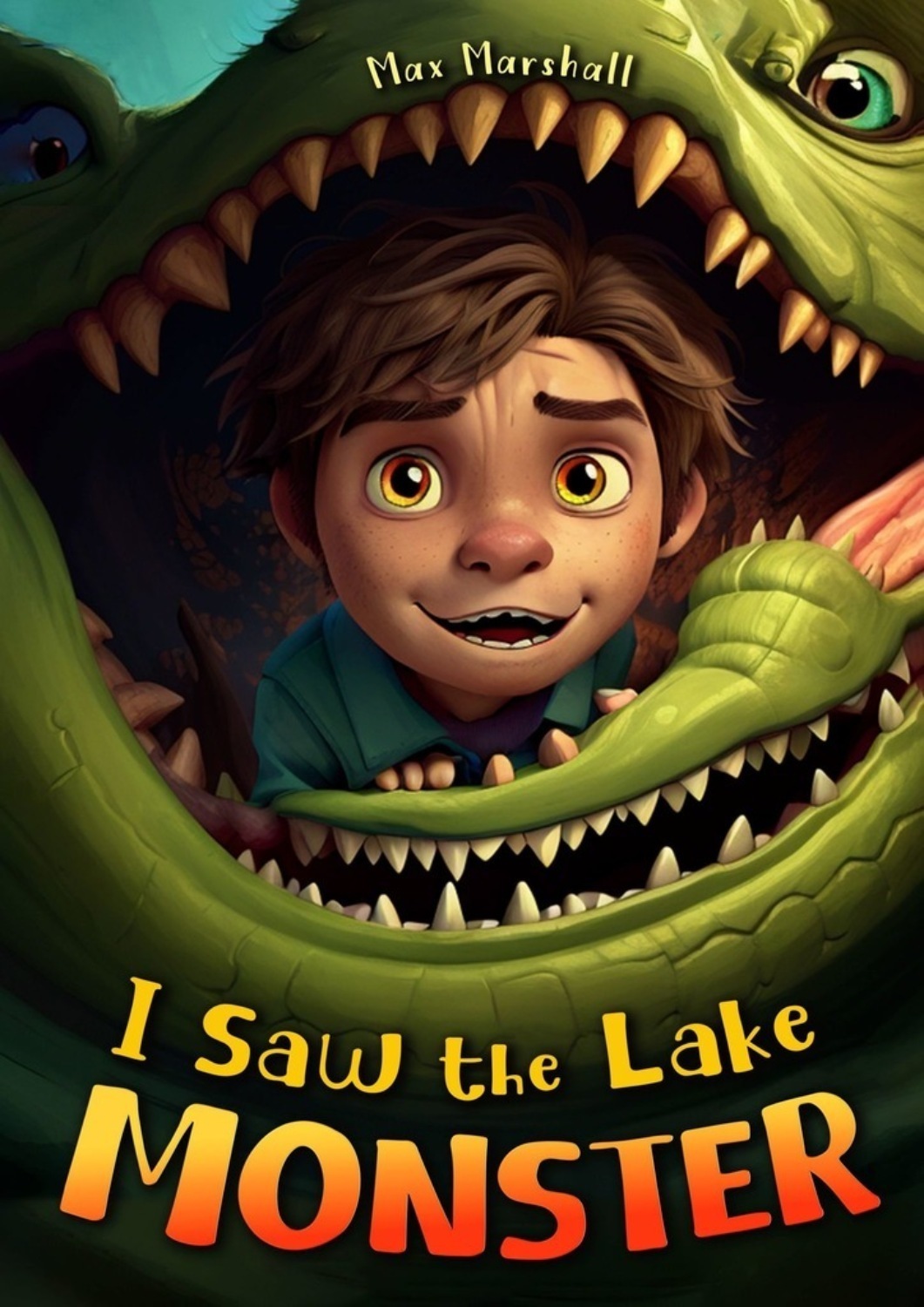 Обложка книги «I Saw the Lake Monster!»