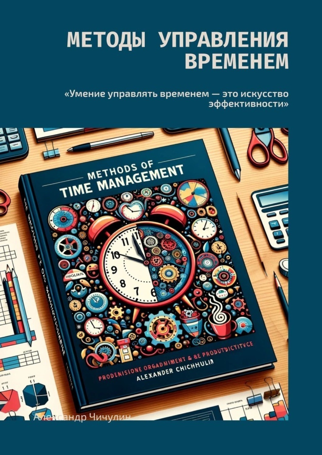 Обложка книги «Методы управления временем. «Умение управлять временем – это искусство эффективности»»