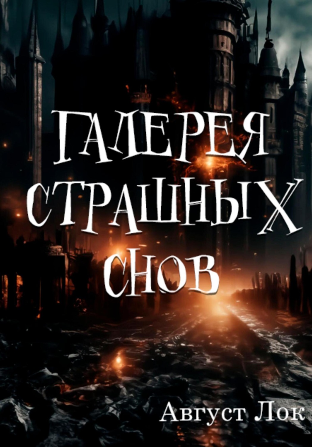 Обложка книги «Галерея страшных снов»