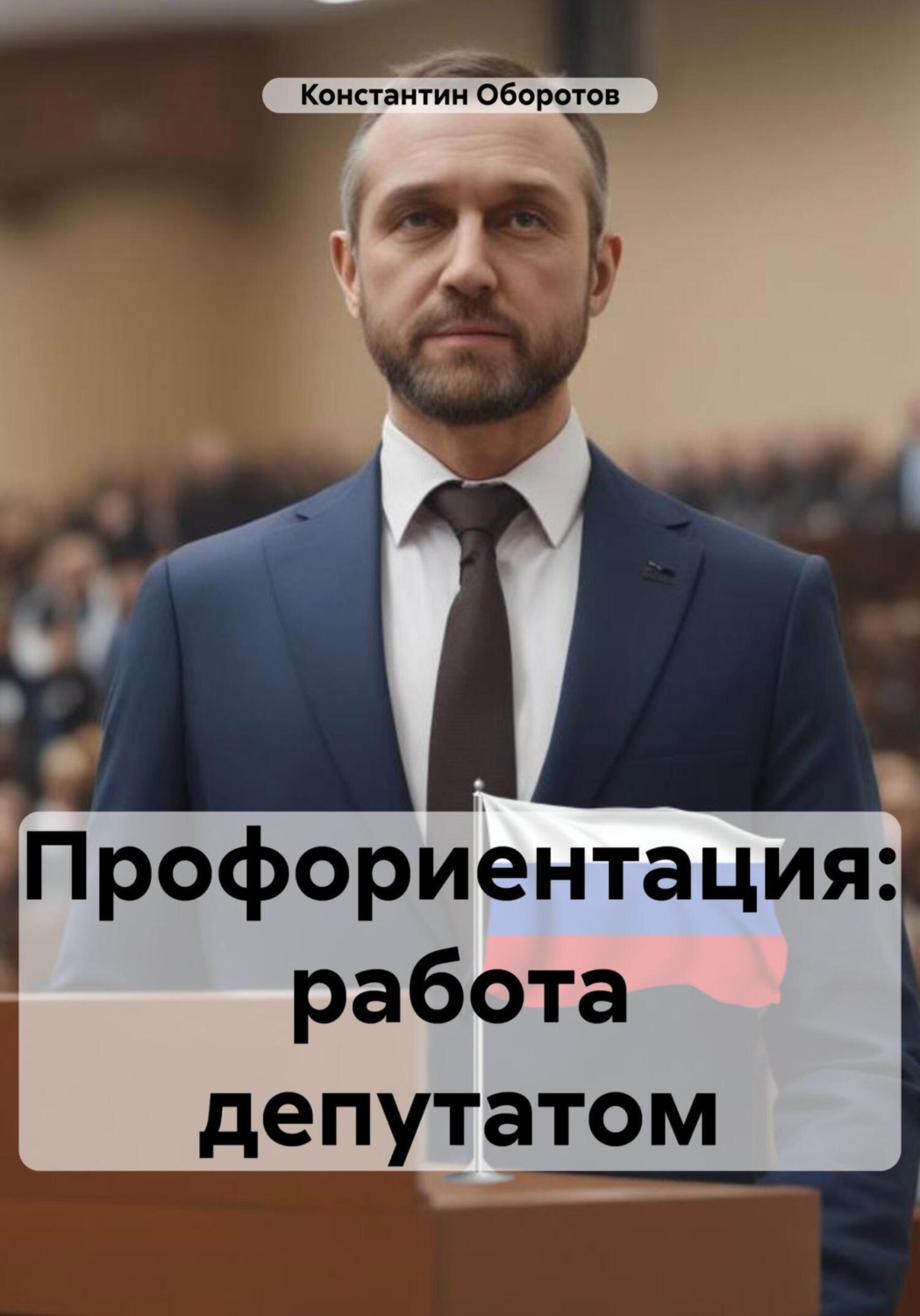 Обложка книги «Профориентация: работа депутатом»