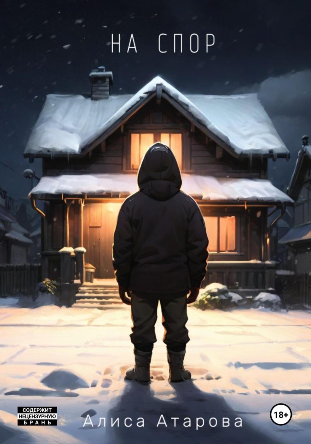 Обложка книги «На спор»