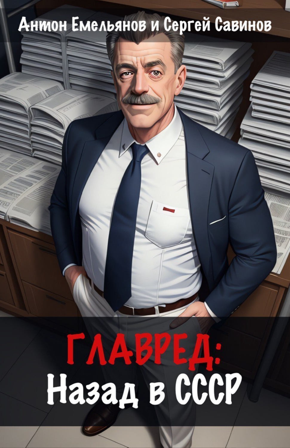 Обложка книги «Главред: Назад в СССР. Книга 1»