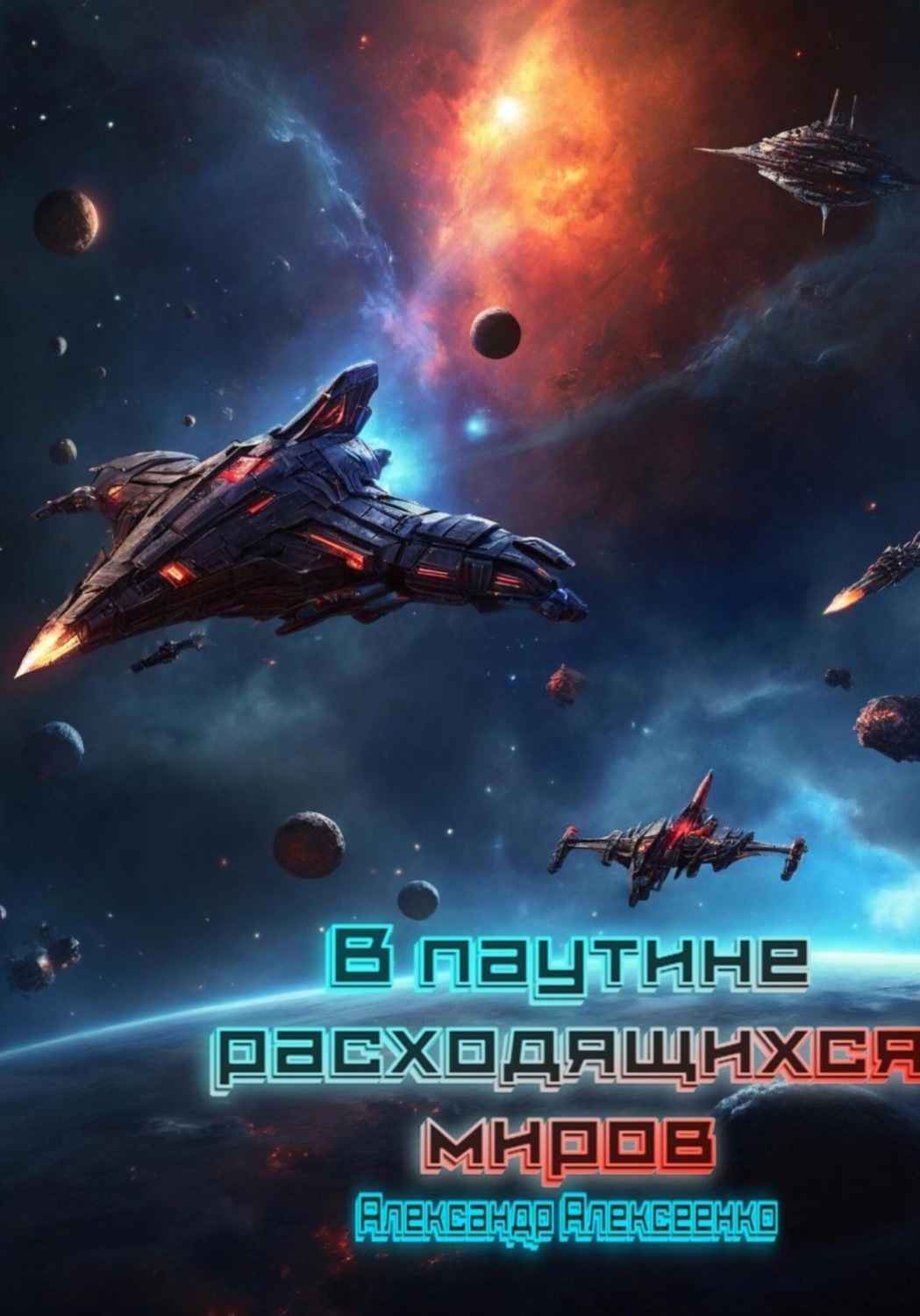 Обложка книги «В паутине расходящихся миров»