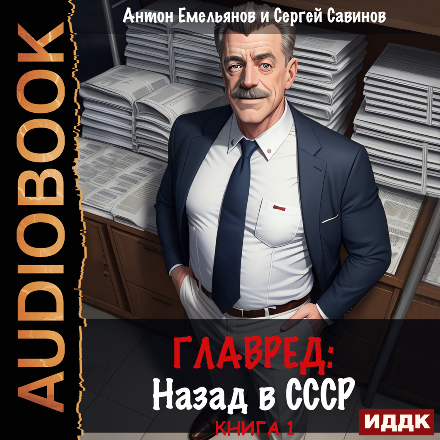 Обложка книги «Главред. Назад в СССР. Книга 1»