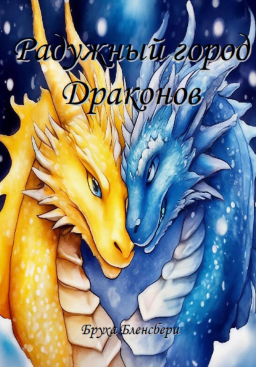 Обложка книги «Радужный город драконов»