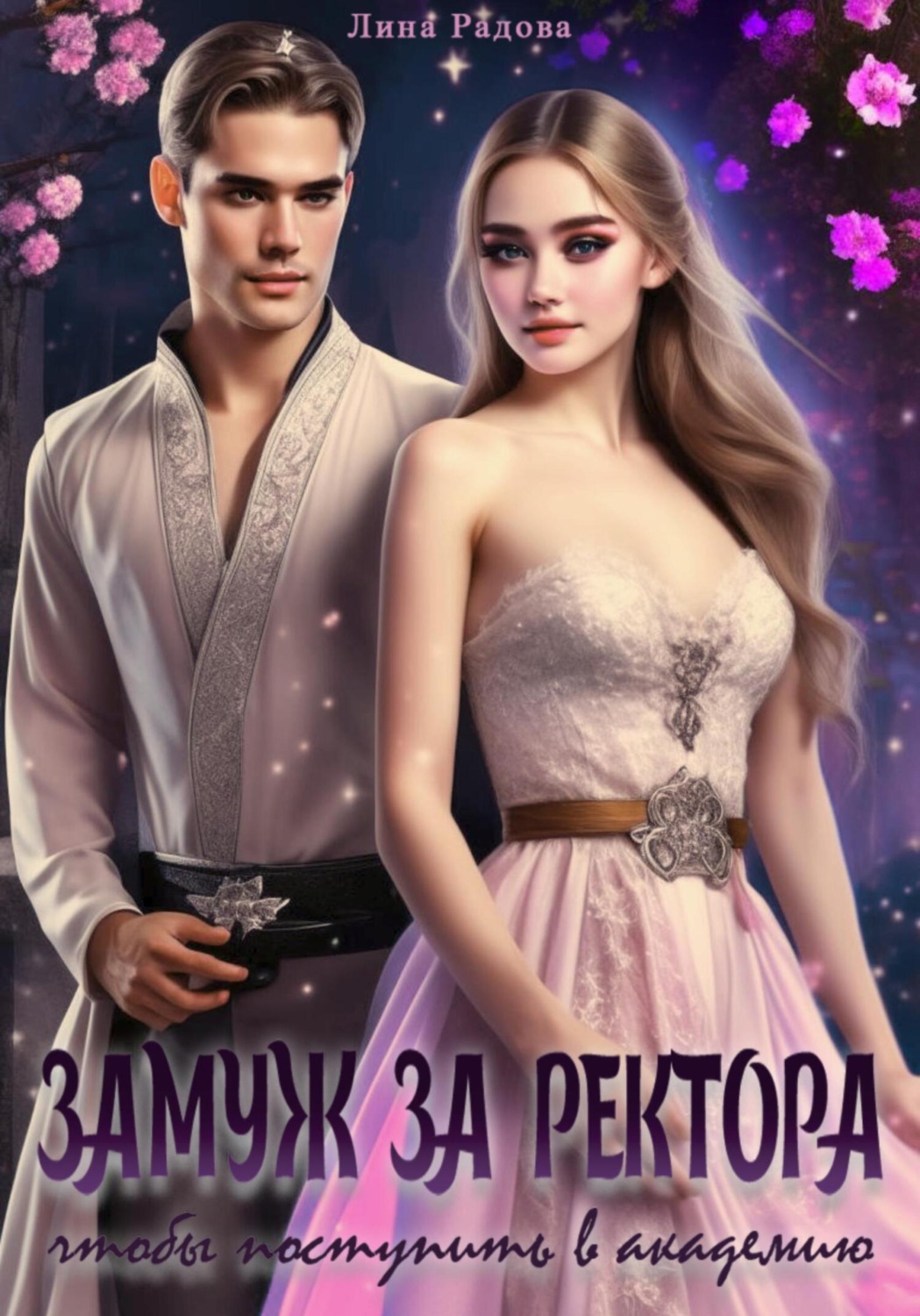 Обложка книги «Замуж за ректора, чтобы поступить в академию»
