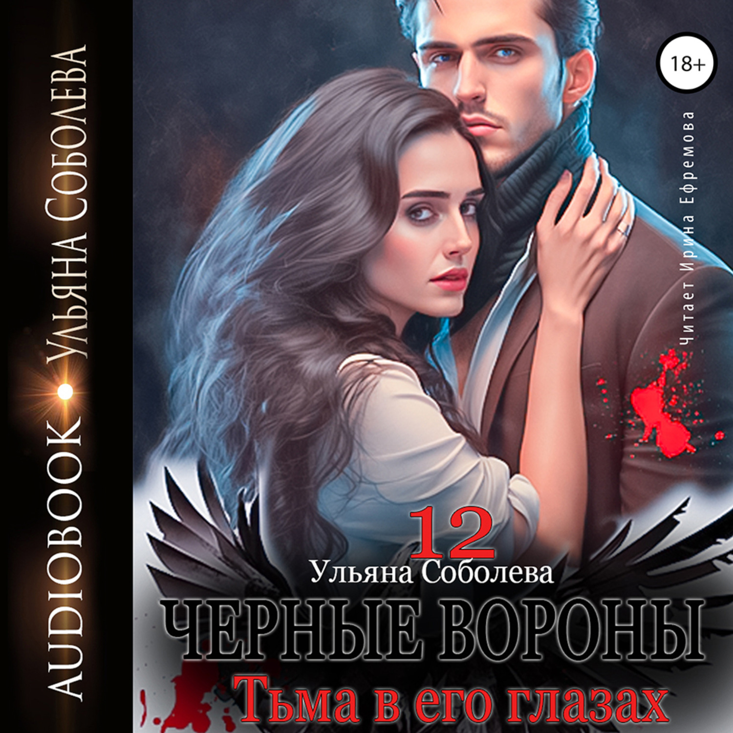 Обложка книги «Черные вороны 12. Тьма в его глазах»
