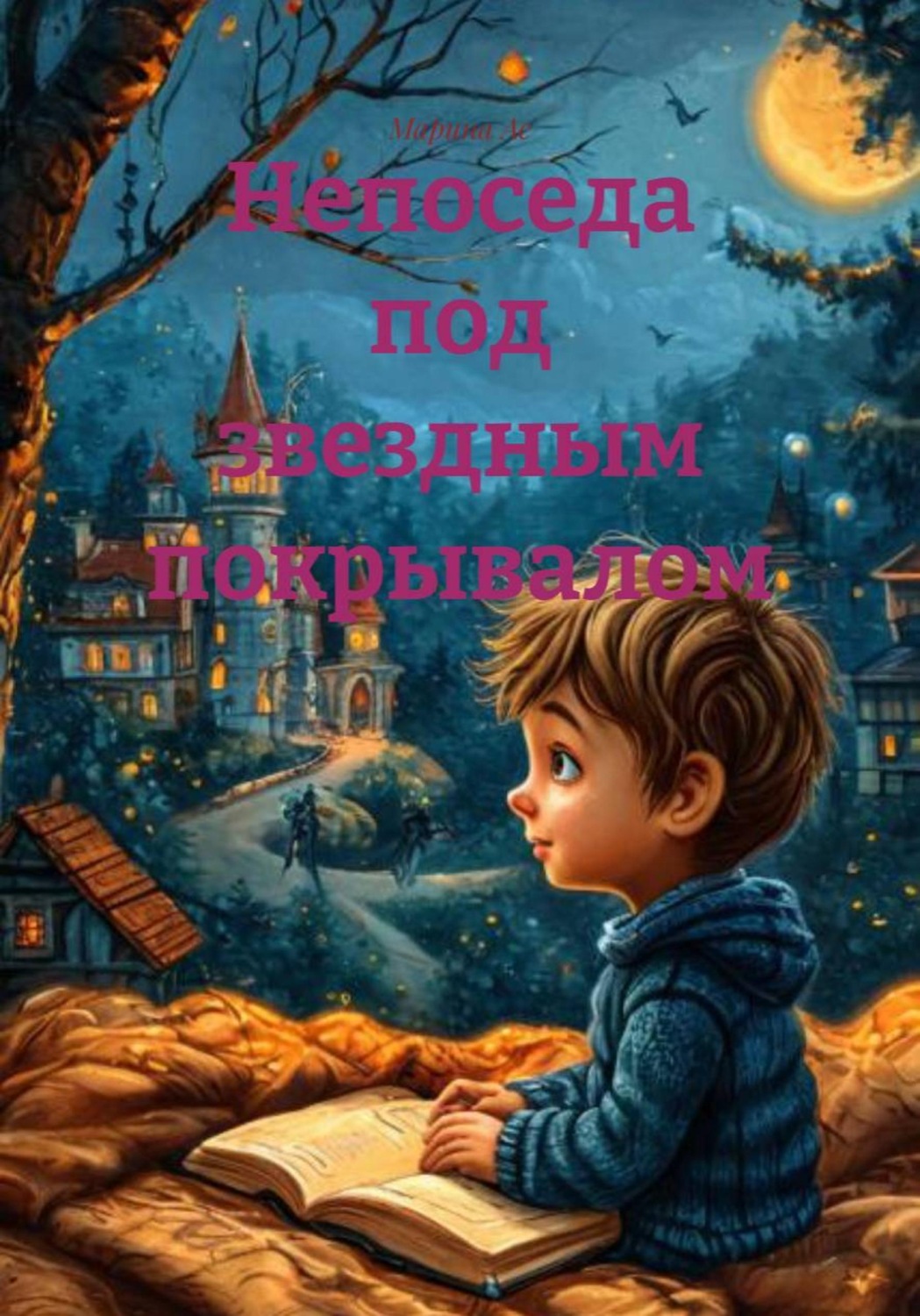 Обложка книги «Непоседа под звездным покрывалом»