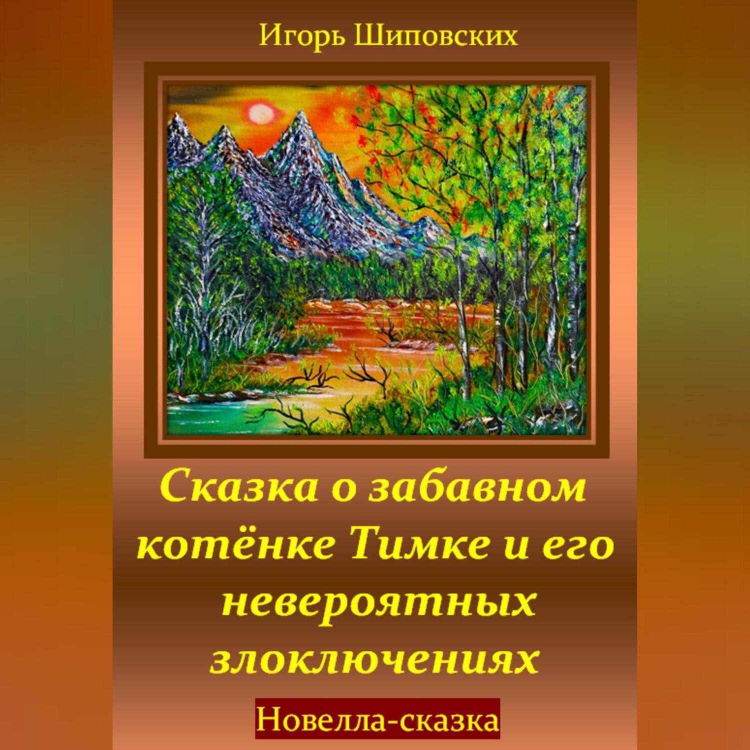 Обложка книги «Сказка о забавном котёнке Тимке и его невероятных злоключениях»