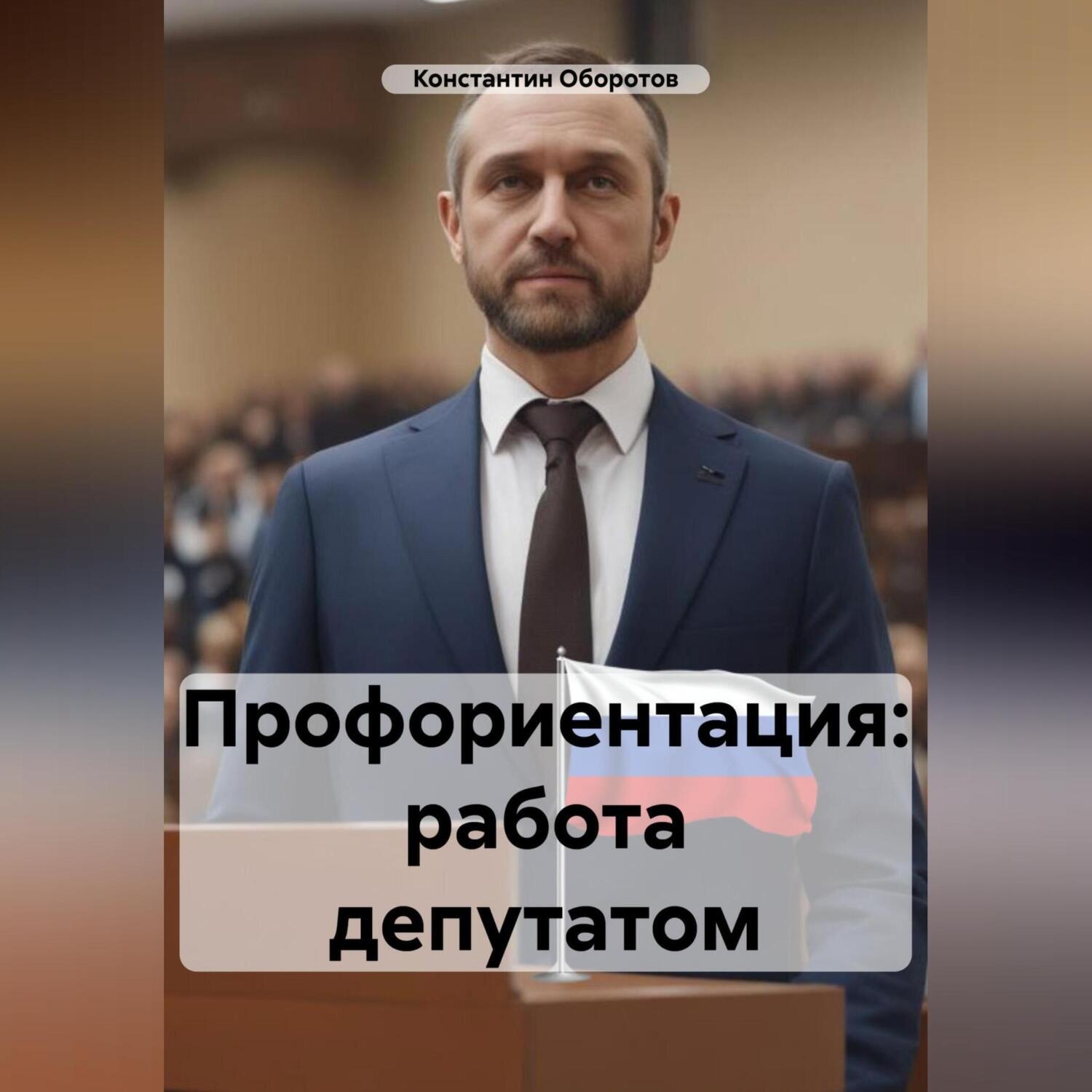 Обложка книги «Профориентация: работа депутатом»
