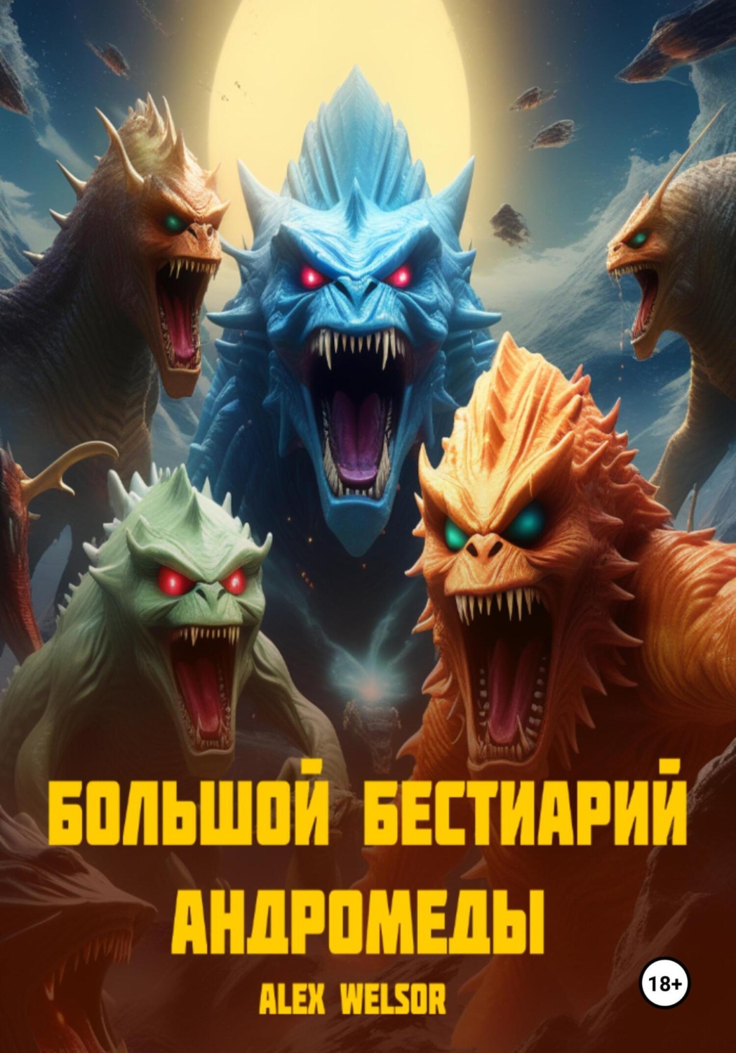Обложка книги «Большой бестиарий Андромеды»