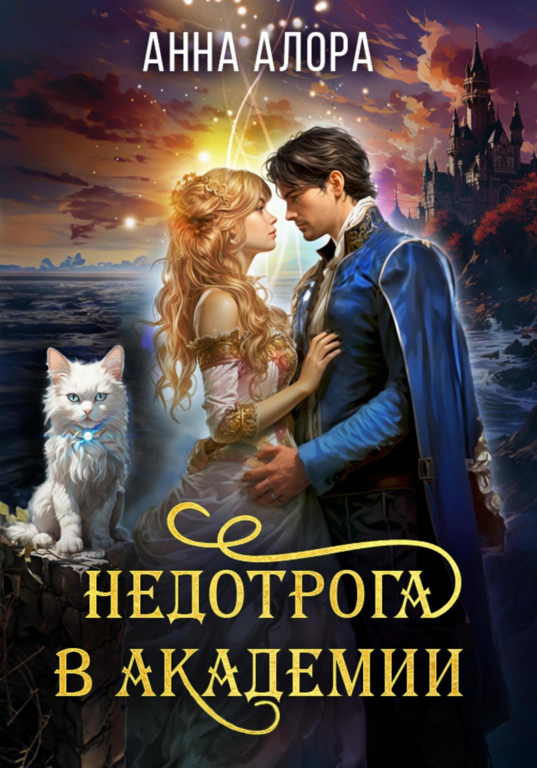 Обложка книги «Недотрога в Академии, или Никогда не влюбляйтесь в ректора!»