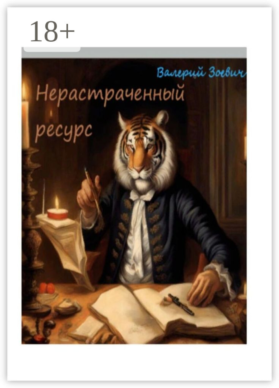 Обложка книги «Нерастраченный ресурс»