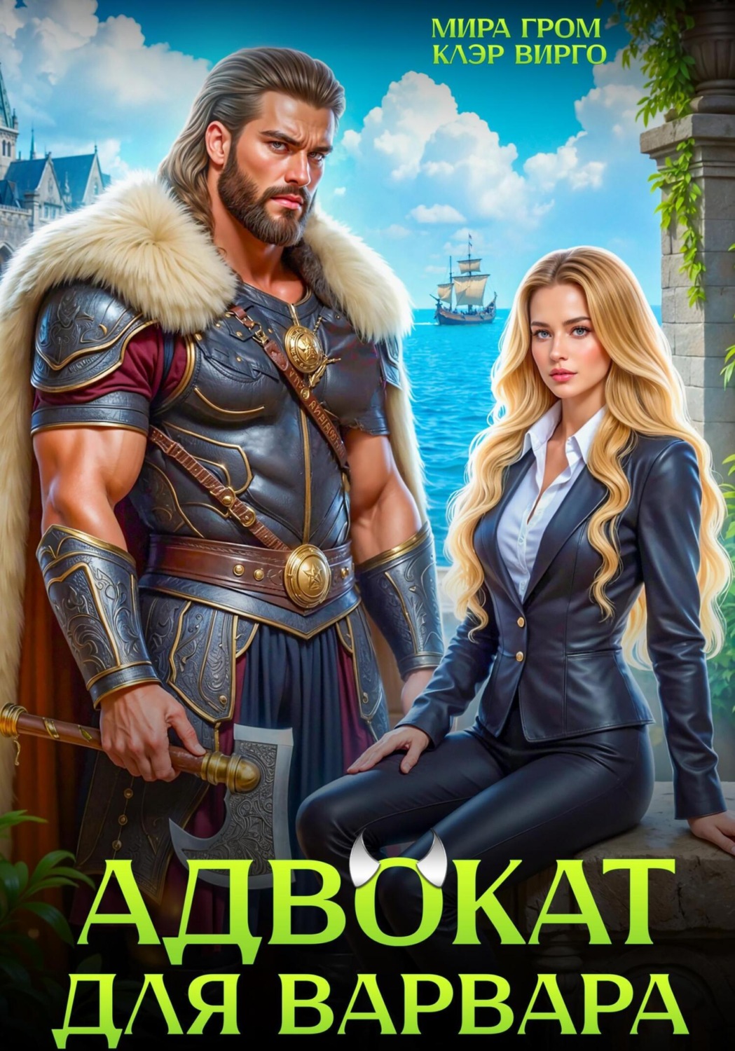 Обложка книги «Адвокат для варвара»