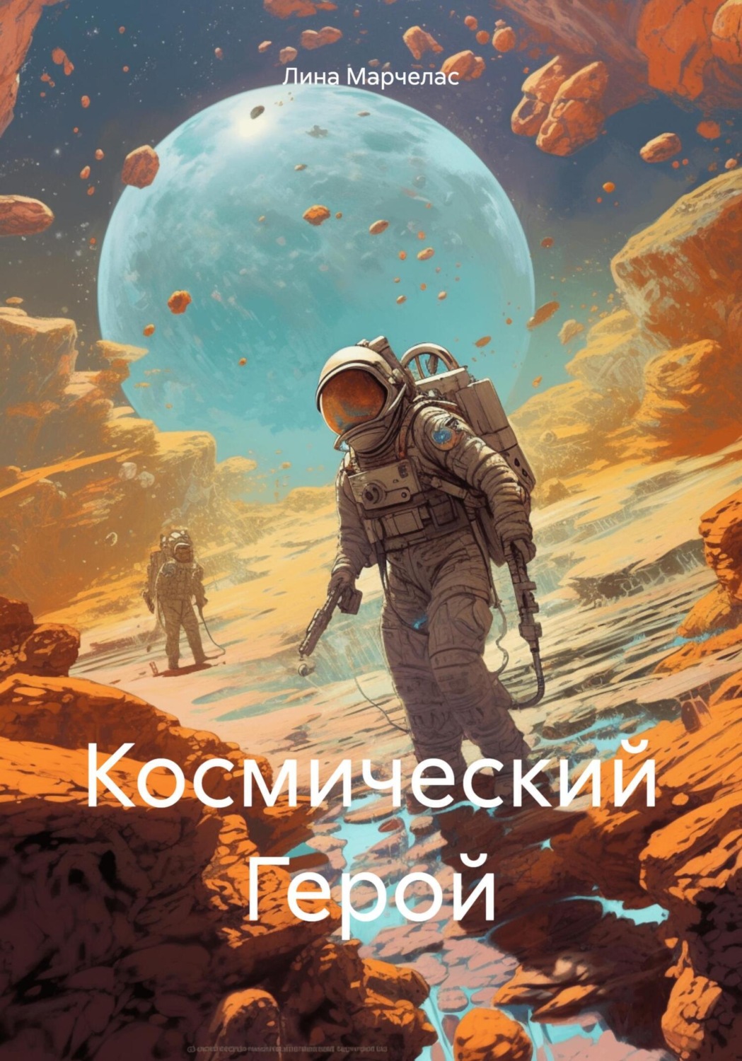 Обложка книги «Космический Герой»