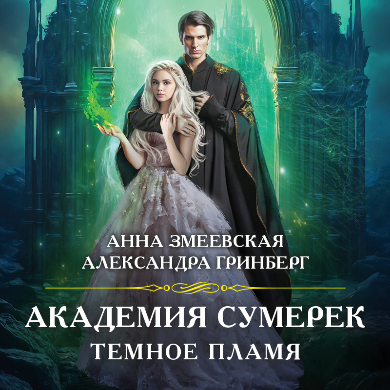 Обложка книги «Академия сумерек. Темное пламя»