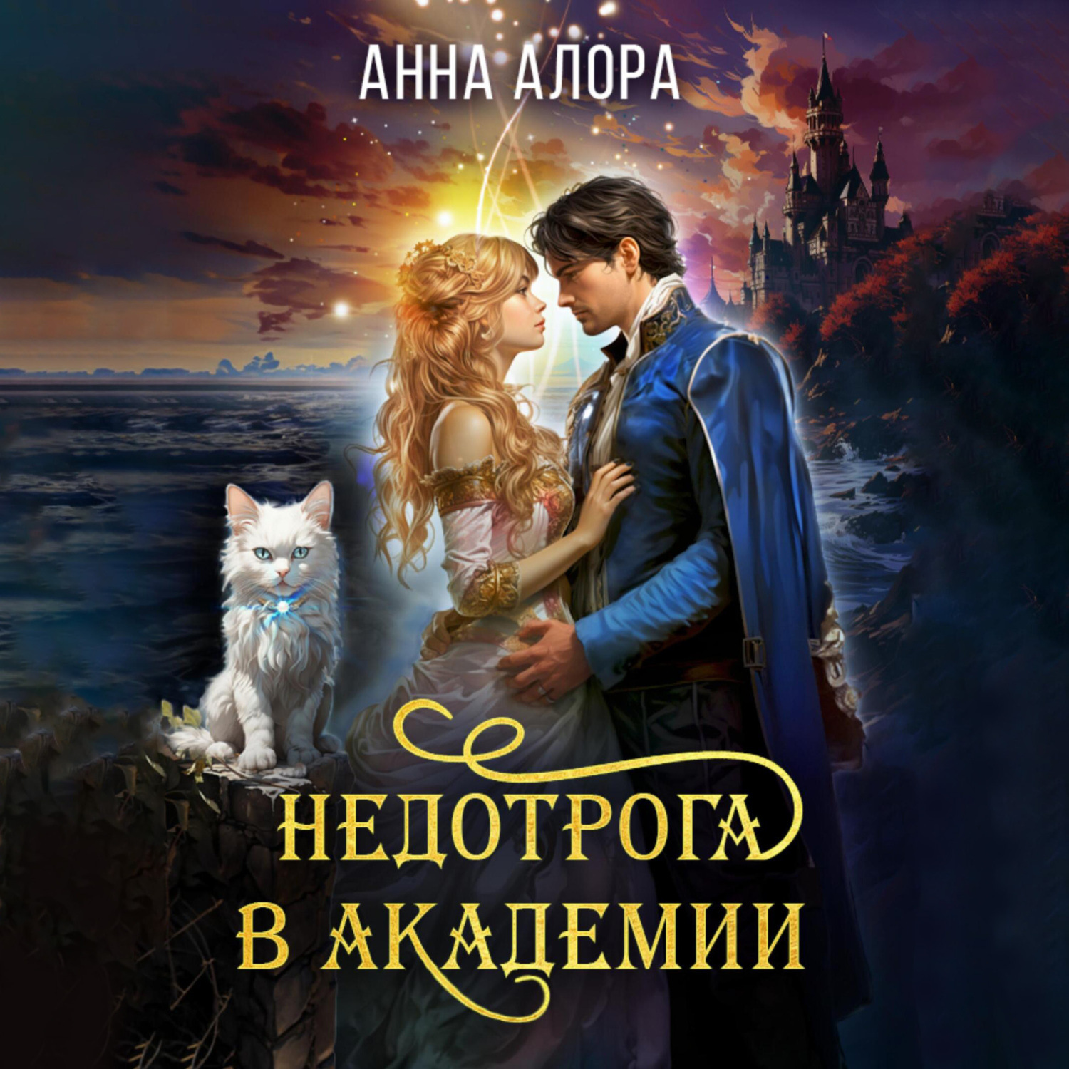 Обложка книги «Недотрога в Академии, или Никогда не влюбляйтесь в ректора!»