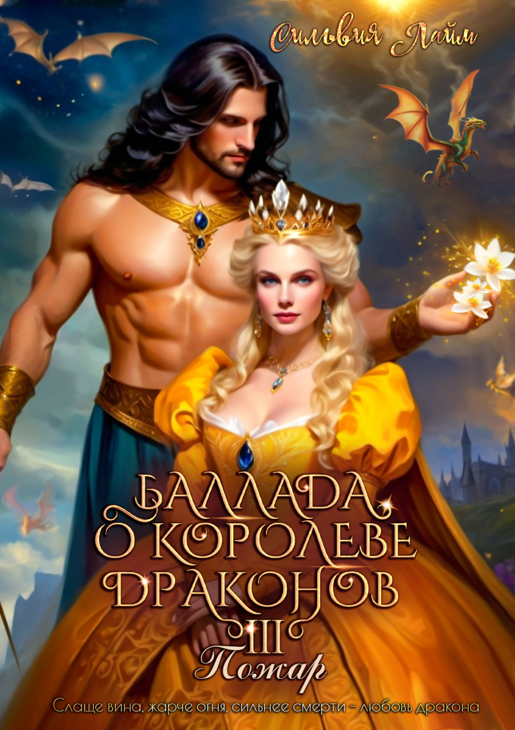 Обложка книги «Баллада о королеве драконов. Часть 3. Пожар»