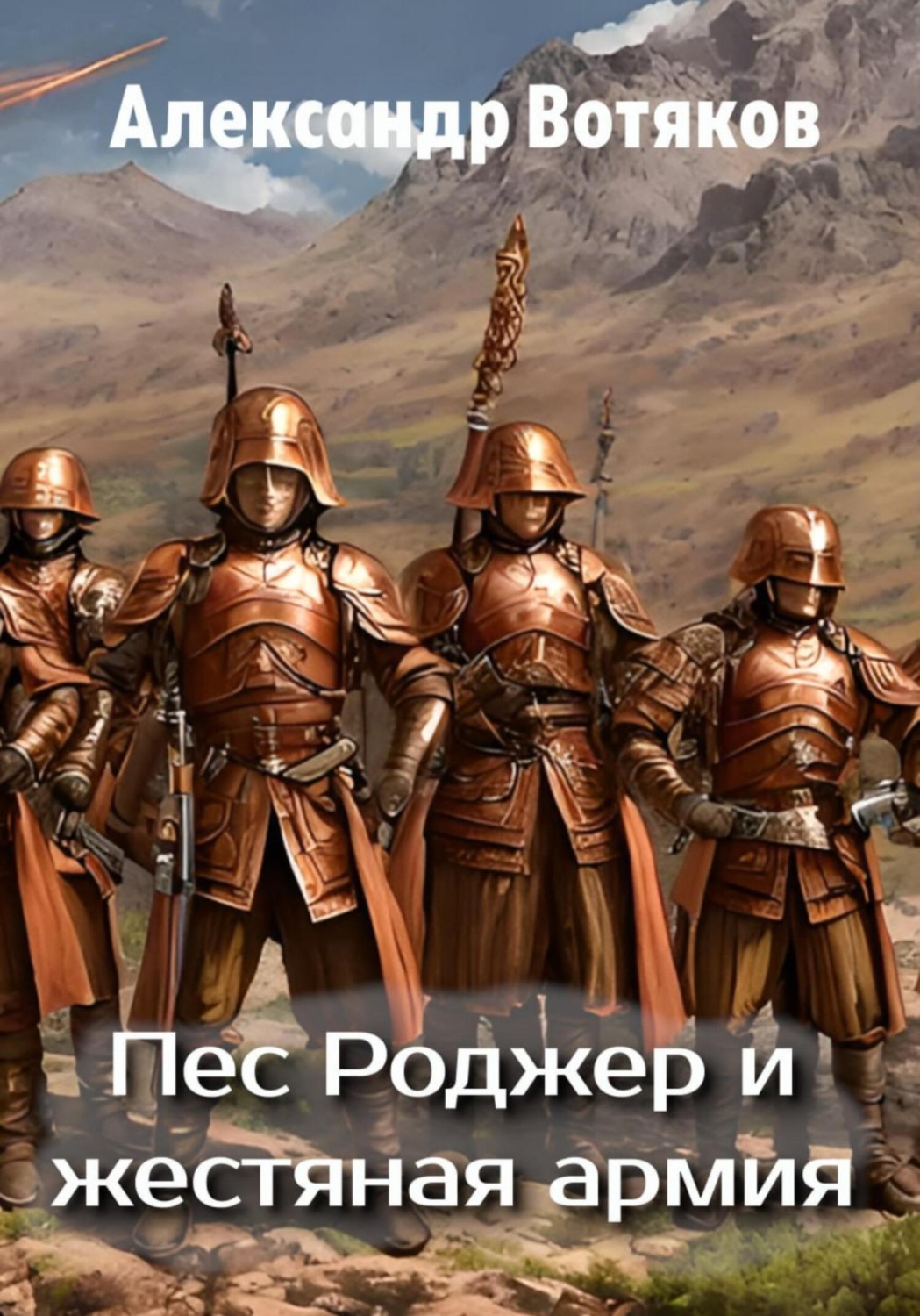 Обложка книги «Пёс Роджер и жестяная армия»
