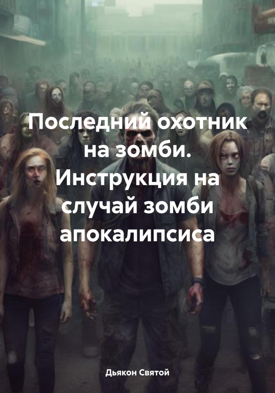 Обложка книги «Последний охотник на зомби. Инструкция на случай зомби апокалипсиса»