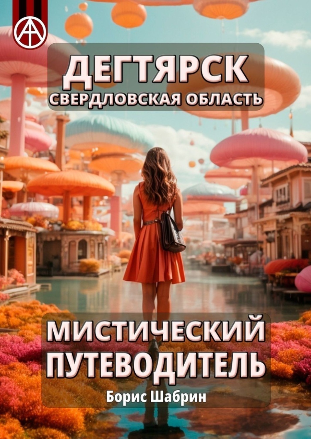 Обложка книги «Дегтярск. Свердловская область. Мистический путеводитель»