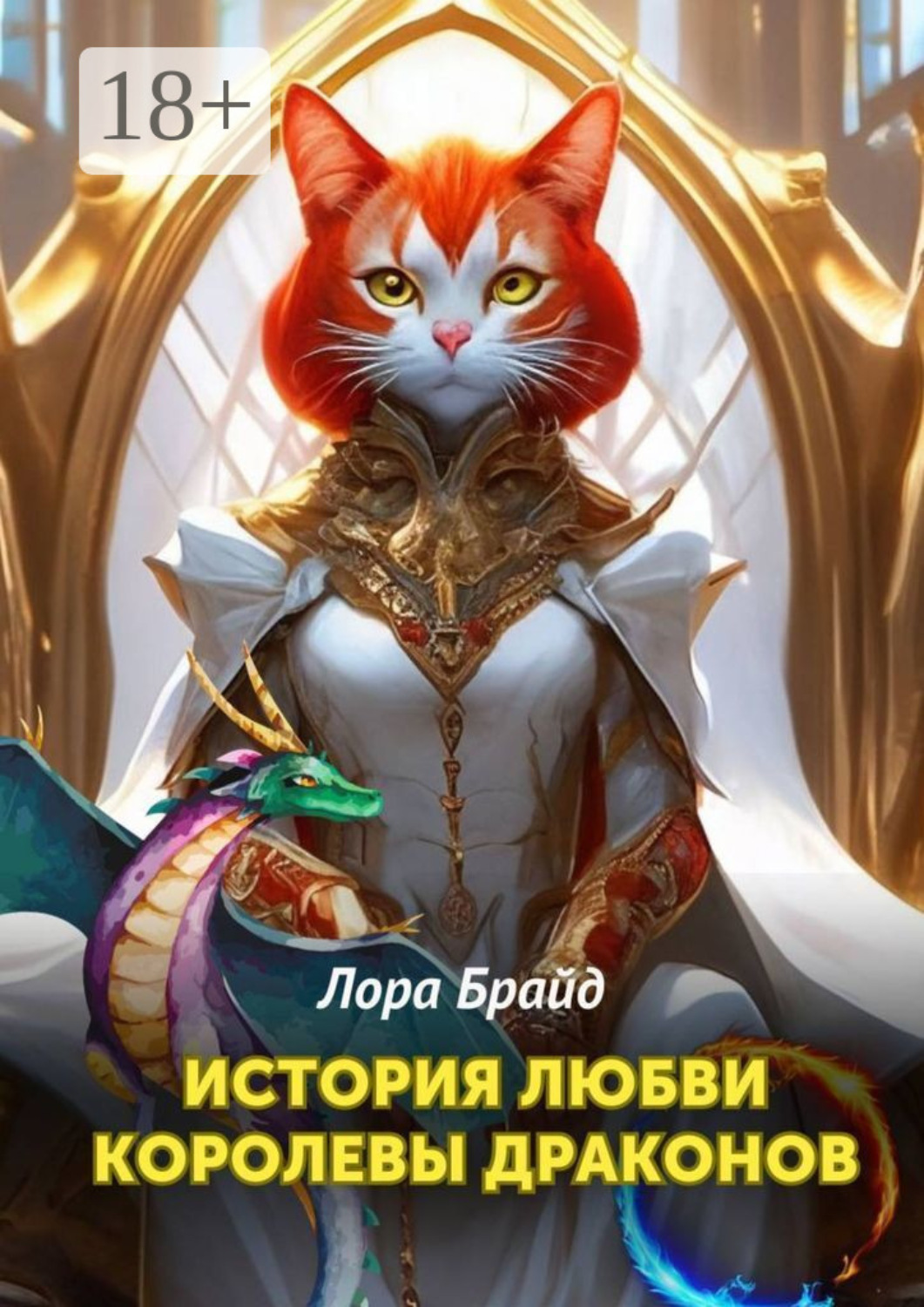 Обложка книги «История любви королевы драконов»