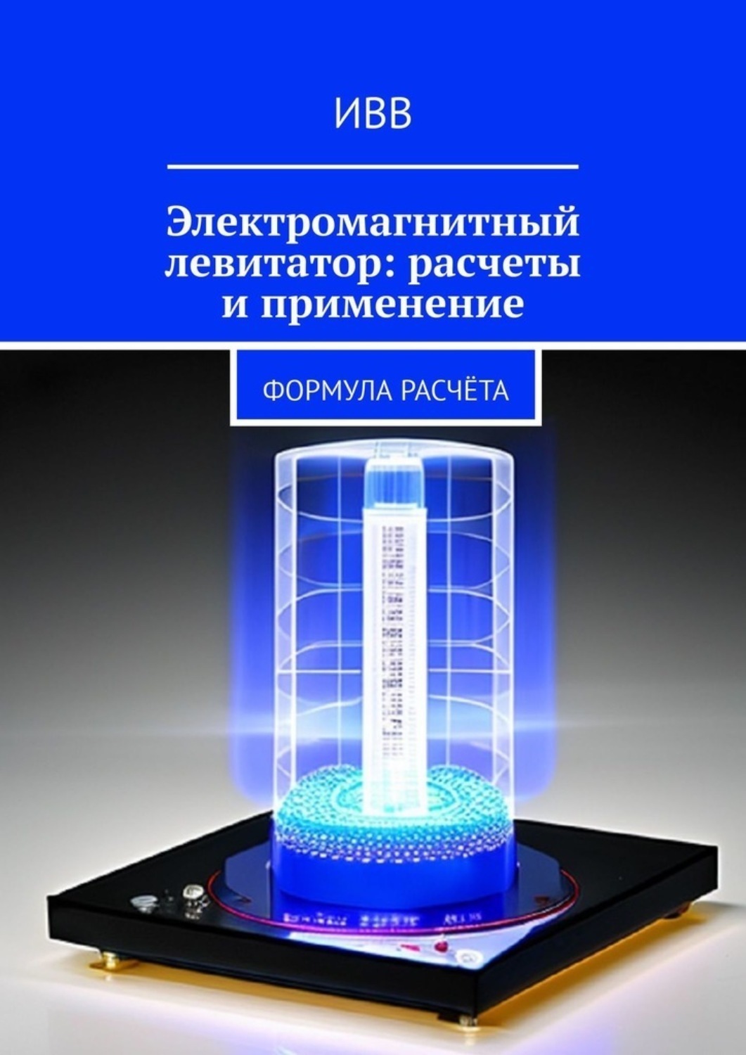 Обложка книги «Электромагнитный левитатор: расчеты и применение. Формула расчёта»