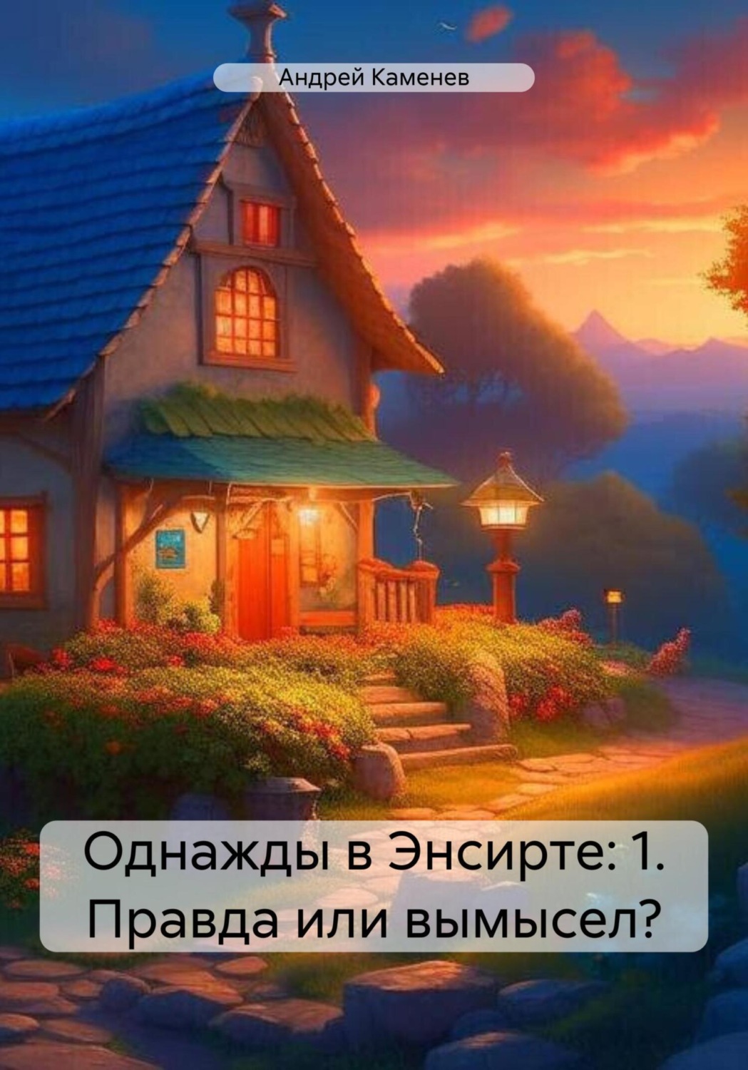 Обложка книги «Однажды в Энсирте: 1. Правда или вымысел?»
