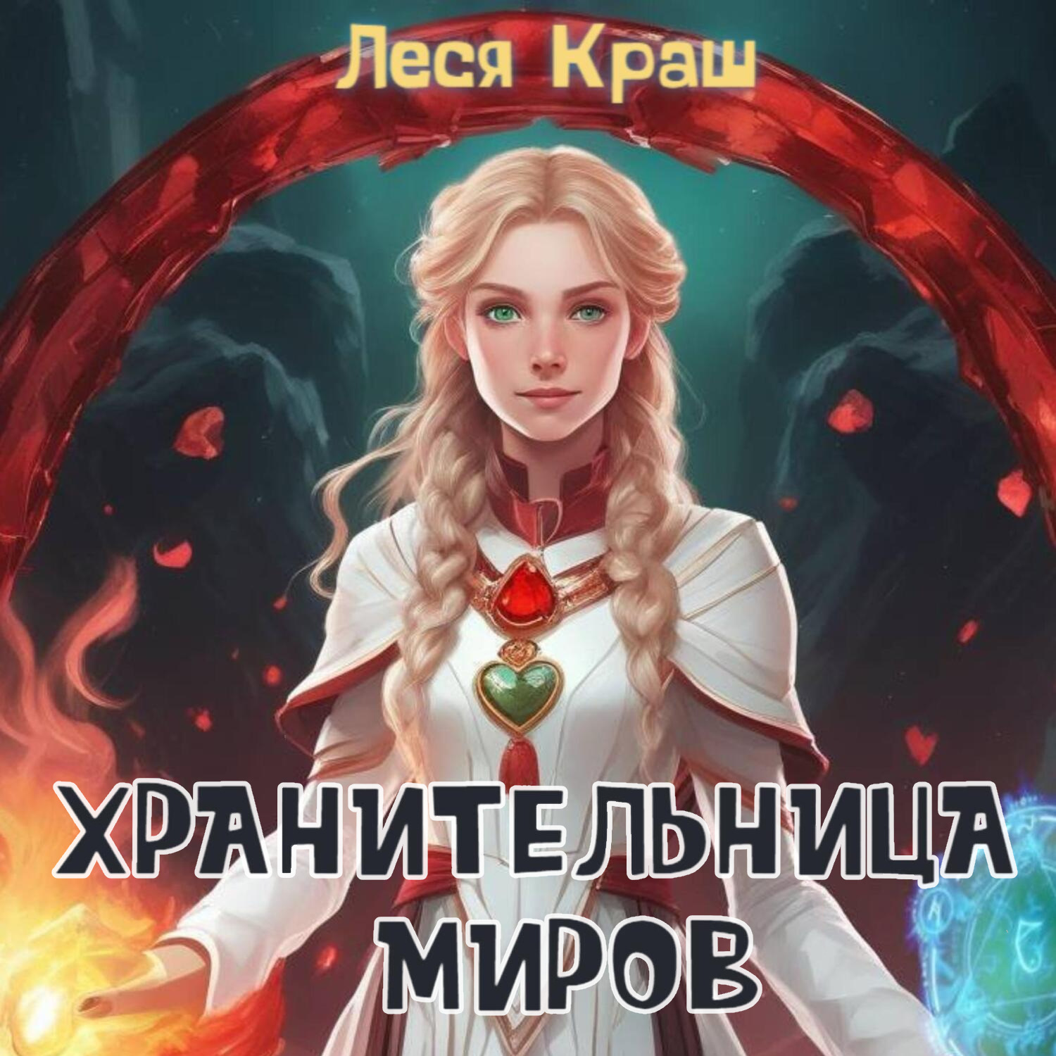 Обложка книги «Хранительница миров»