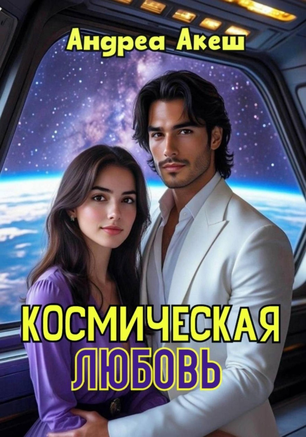 Обложка книги «Космическая любовь»