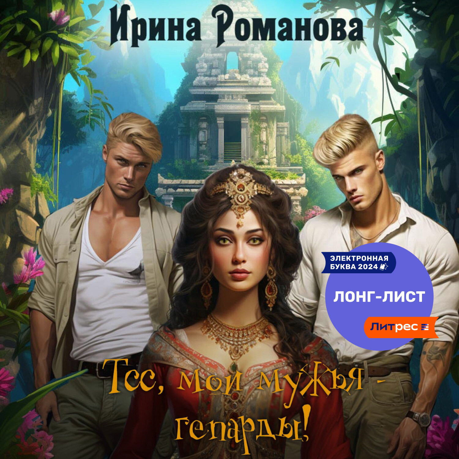 Обложка книги «Тсс, мои мужья – гепарды!»